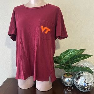 2016 limited edition PINK collegiate pocket tee Virginia tech